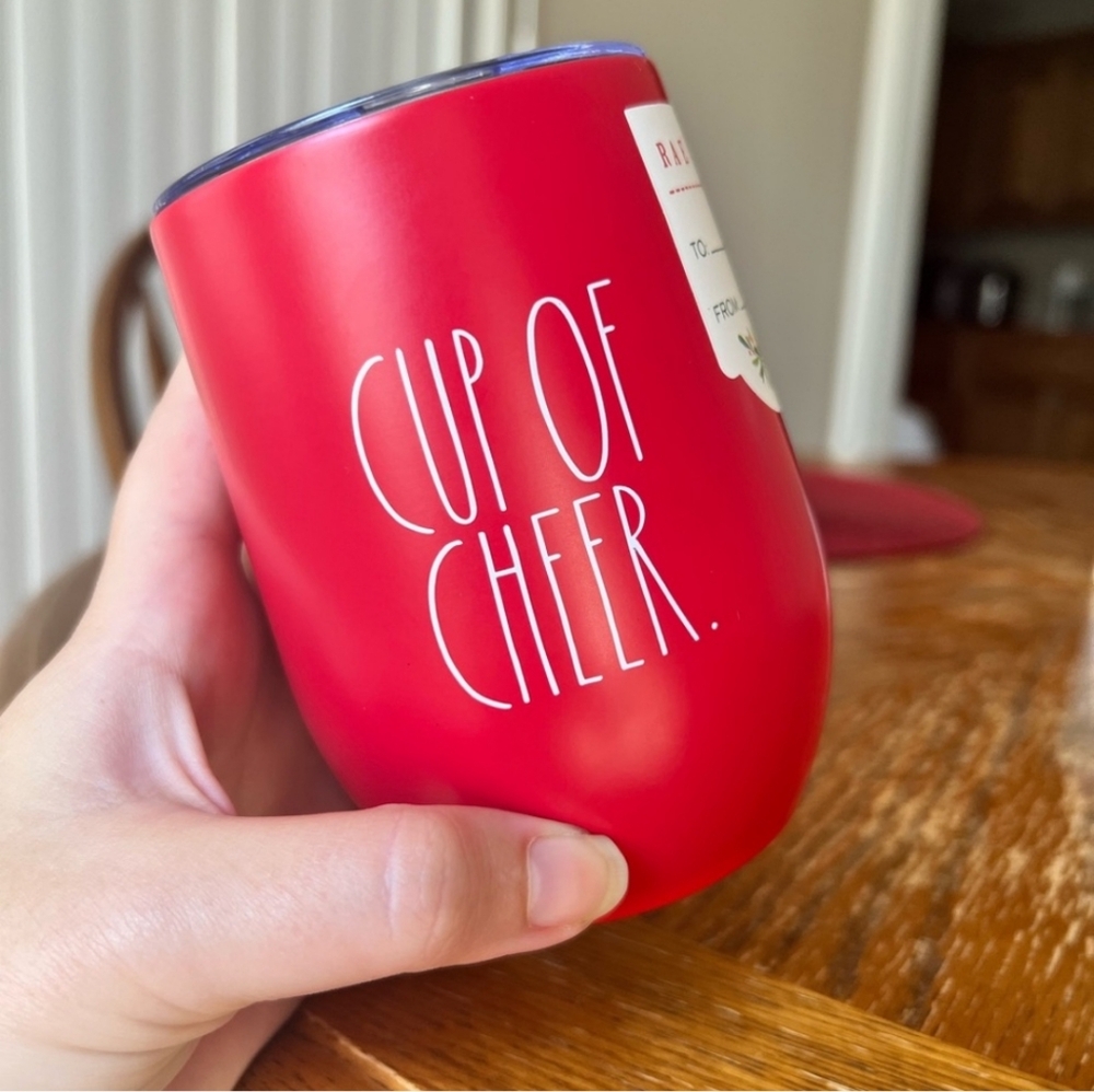 Rae Dunn “Cup of Cheer” Christmas‎ Tumbler 12oz